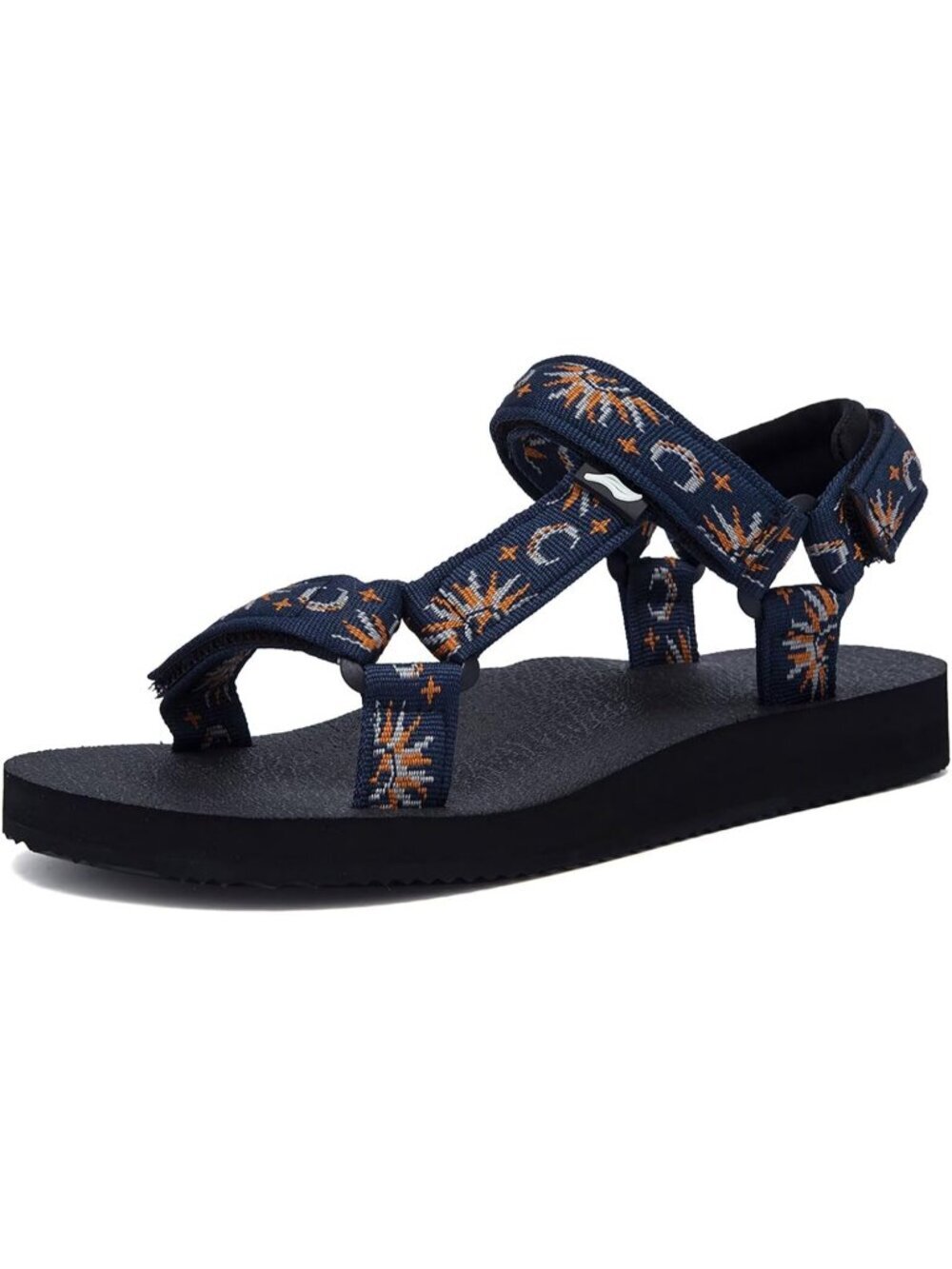 Women's Sunflower Sandals Round Toe Yoga Mat Insole Outdoor Hiking Water Shoes